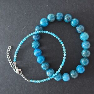 Blue Apatite Bracelets